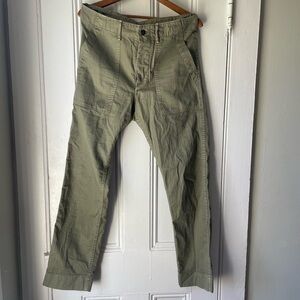 Double RL Women’s Herringbone Twill utility pants size 29